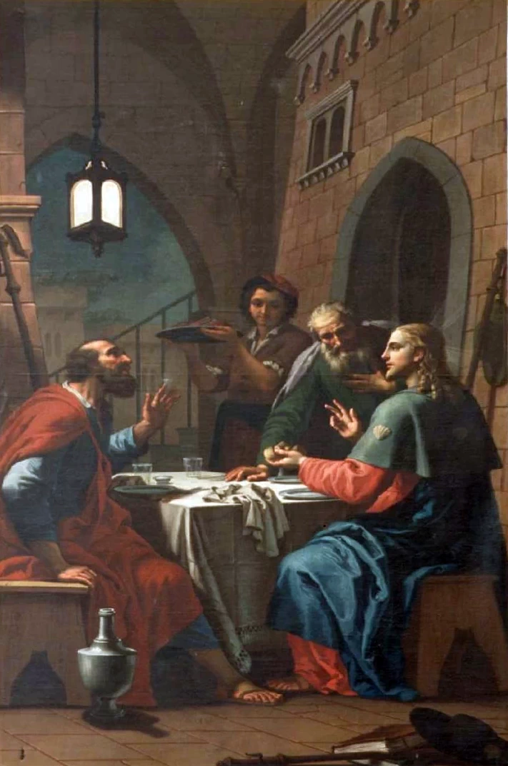 31-Orelli V. A. (1786), Cena in Emmaus